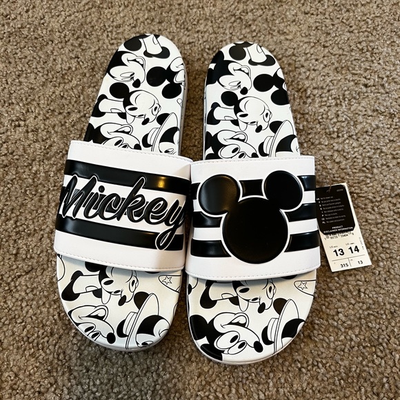 adidas | Shoes | Adidas Disney Mickey Mouse Adilette Comfort Slides Nwt | Poshmark